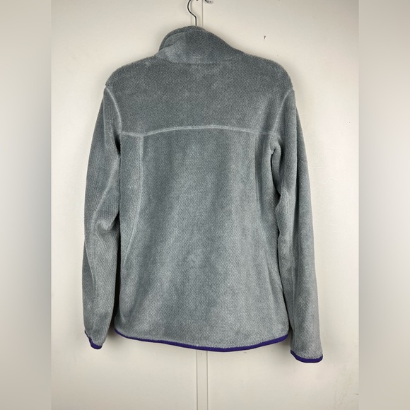 Vintage Patagonia Grey Half-Button Fleece Jacket - Picture 7 of 7